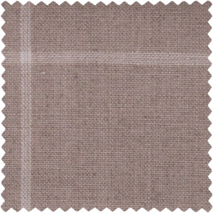 Bray Checked Furnishing Fabric Medium Natural Irish Linen