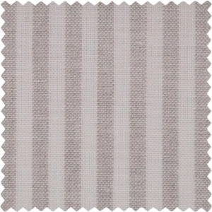 Bray Stripe Furnishing Fabric Medium Natural Irish Linen