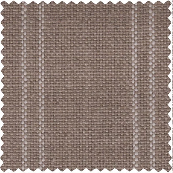 Wilde Stripes Upholstery Fabric Heavy Natural Irish Linen
