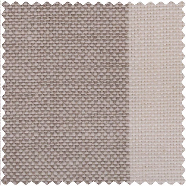 Wilde Wide Stripe Upholstery Fabric Heavy Natural Irish Linen