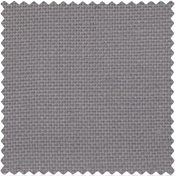 Wilde Silver Upholstery Fabric Heavy 100% Irish Linen