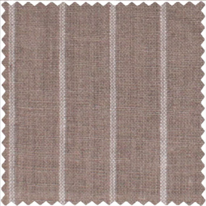 Tyrone Ticking Furnishing Fabric Light Natural Irish Linen