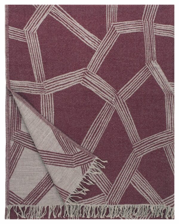 Himmeli Wool Throw Blanket - Lapuan Kankurit Bed Throws - Image 3