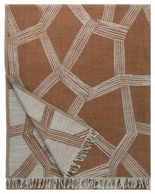 Himmeli Wool Throw Blanket - Lapuan Kankurit Bed Throws - Image 2