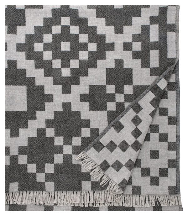 Huvila Merino Wool Blanket - Lapuan Kankurit Bed Throws - Image 3