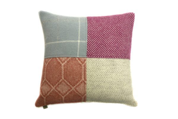 Patchwork Cushion Tweedmill Wool Cushions