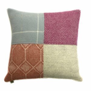 Patchwork Cushion Tweedmill Wool Cushions