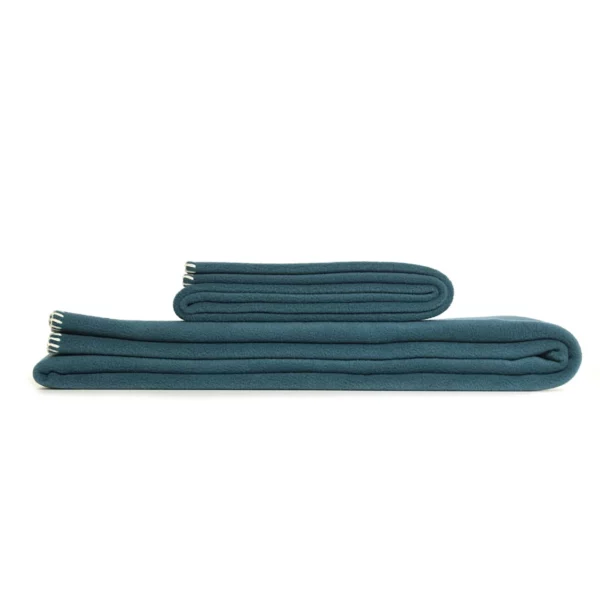 Blue Fleece Blanket Tweedmill Fleece Throw Blankets - Image 5