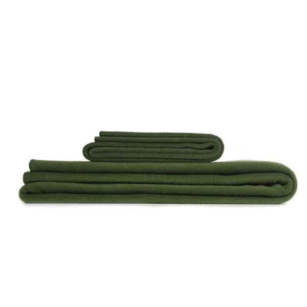 Green Fleece Blanket Tweedmill Fleece Throw Blankets - Image 2