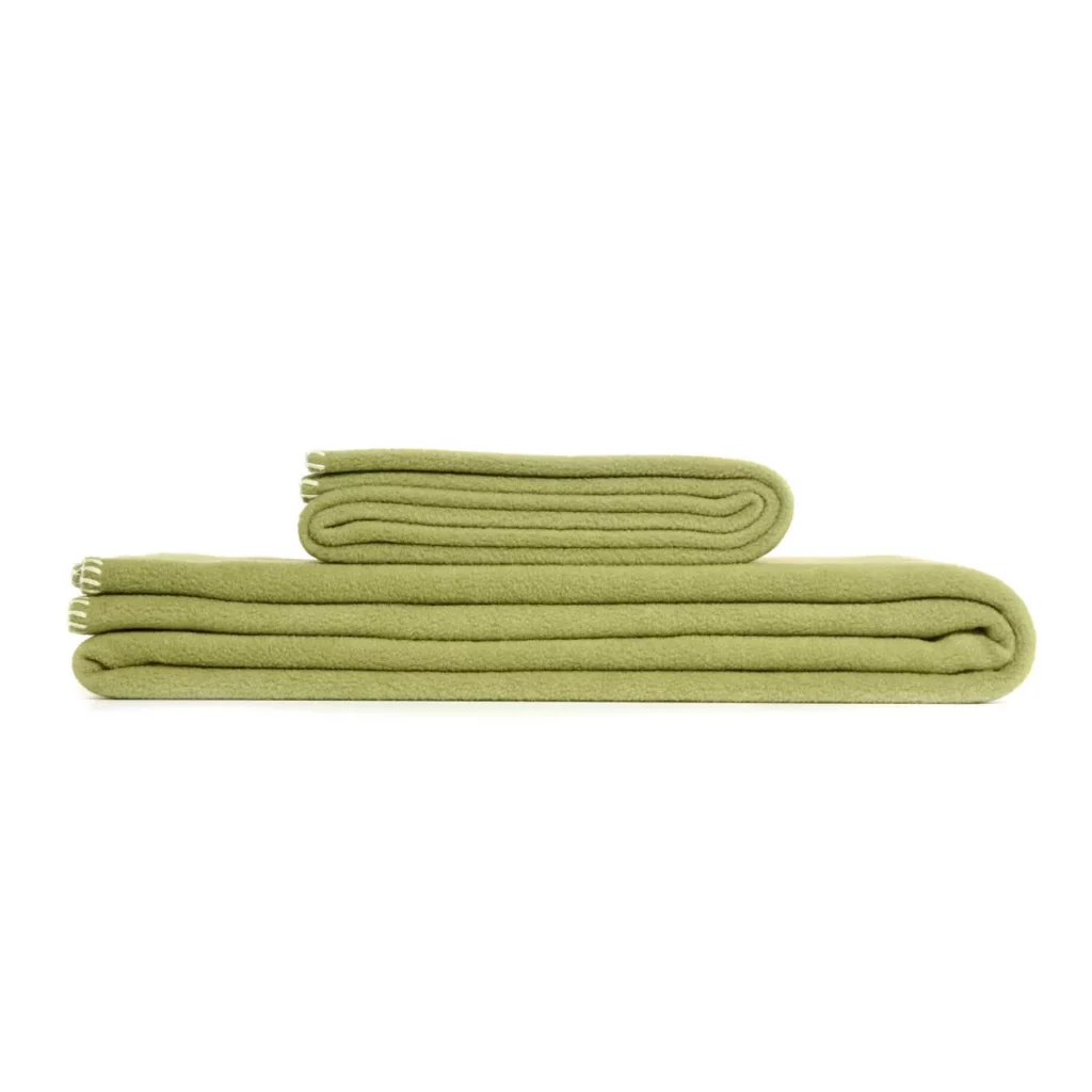 Green Fleece Blanket Tweedmill Fleece Throw Blankets