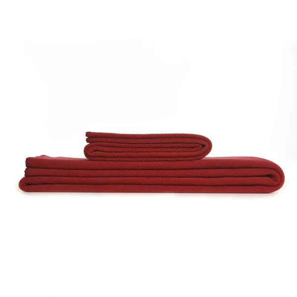 Red Fleece Blanket Tweedmill Fleece Throw Blankets - Image 2