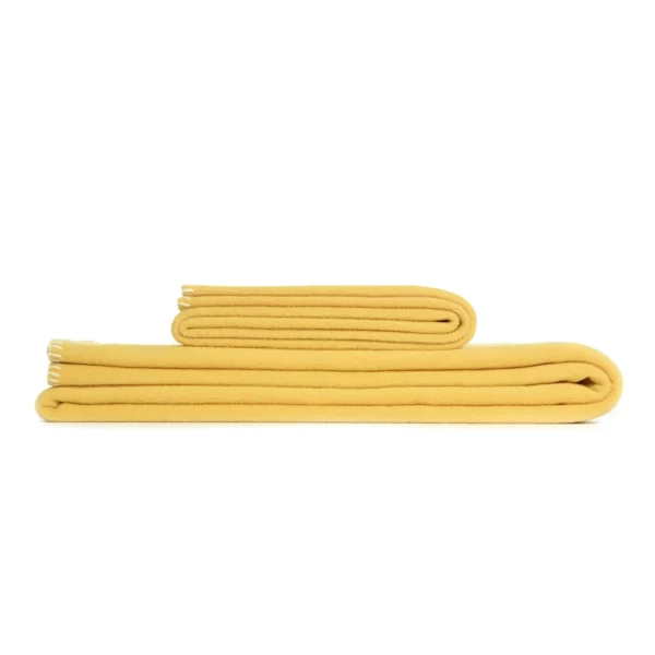 Yellow Fleece Blanket Tweedmill Fleece Throw Blankets