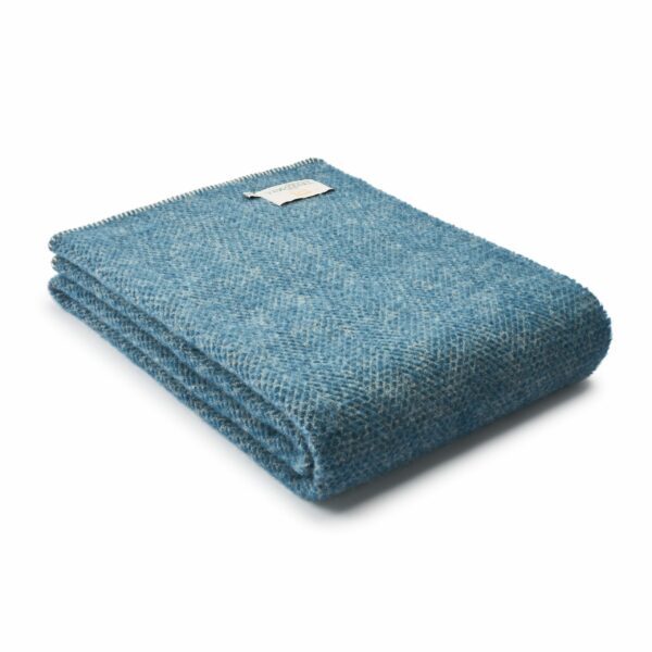 Beehive Wool Throw Blanket Tweedmill Wool Bed Throws - Image 7