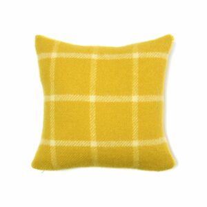 Chequered Check Cushion Cover Tweedmill Wool Bed Linen