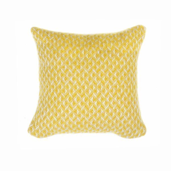 Diamond Wool Cushion Cover Tweedmill Wool Bed Linen - Image 2
