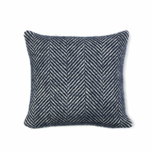 Fishbone Wool Cushion Cover Tweedmill Wool Bed Linen