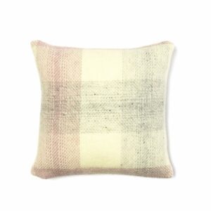Meadow Check Cushion Cover Tweedmill Wool Bed Linen