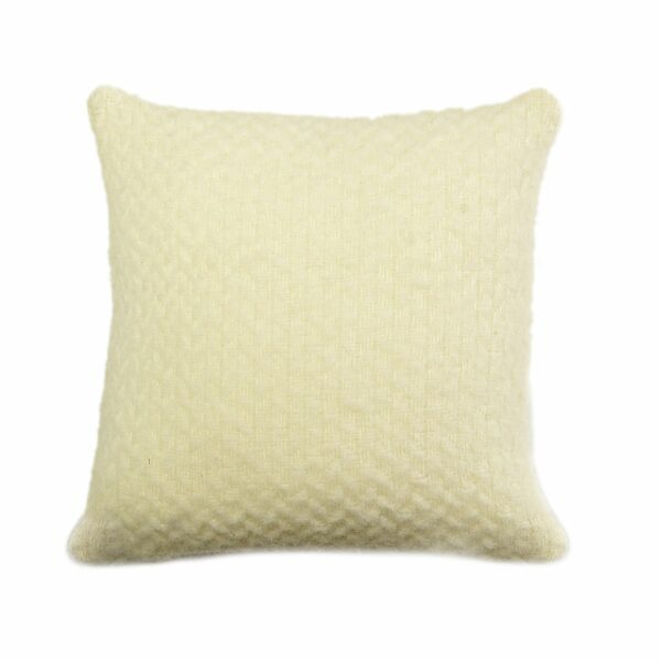 Wafer Wool Cushion Cover Tweedmill Wool Bed Linen - Image 4