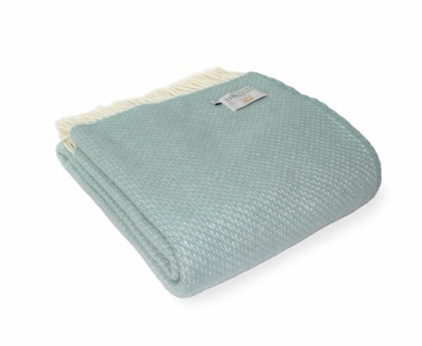 Averil Wool Throw Blanket Tweedmill Wool Bed Throws - Image 2