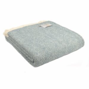 Beehive Wool Throw Blanket Tweedmill Wool Bed Throws