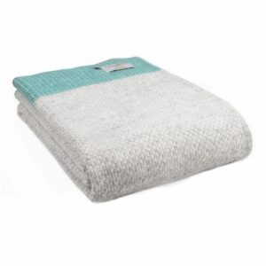 Crossweave Wool Throw Blanket Tweedmill Wool Bed Throws