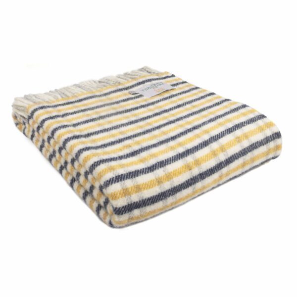 Gun Club Throw Blanket Tweedmill Wool Bed Throws - Image 2