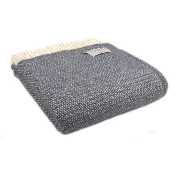 Illusion Wool Knee Blanket Tweedmill Wool Bed Throws - Image 7