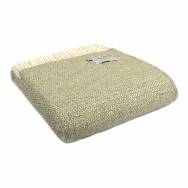 Illusion Wool Knee Blanket Tweedmill Wool Bed Throws - Image 5