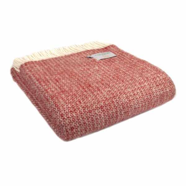 Illusion Wool Knee Blanket Tweedmill Wool Bed Throws - Image 2