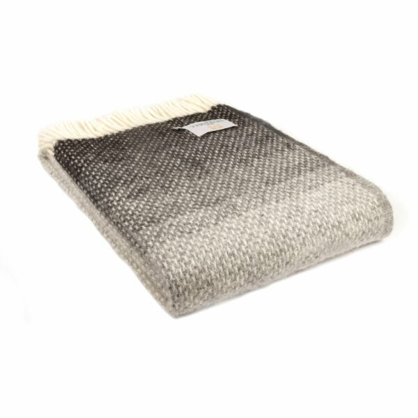 Ombre Wool Throw Blanket Tweedmill Wool Bed Throws - Image 4