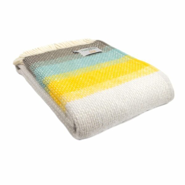 Ombre Wool Throw Blanket Tweedmill Wool Bed Throws - Image 3