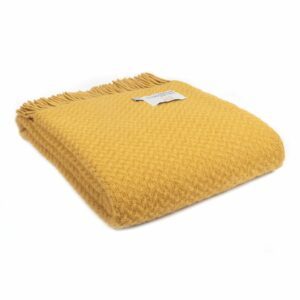 Wafer Wool Throw Blanket Tweedmill Wool Bed Throws