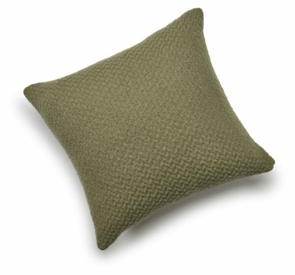Wafer Wool Cushion Cover Tweedmill Wool Bed Linen - Image 6