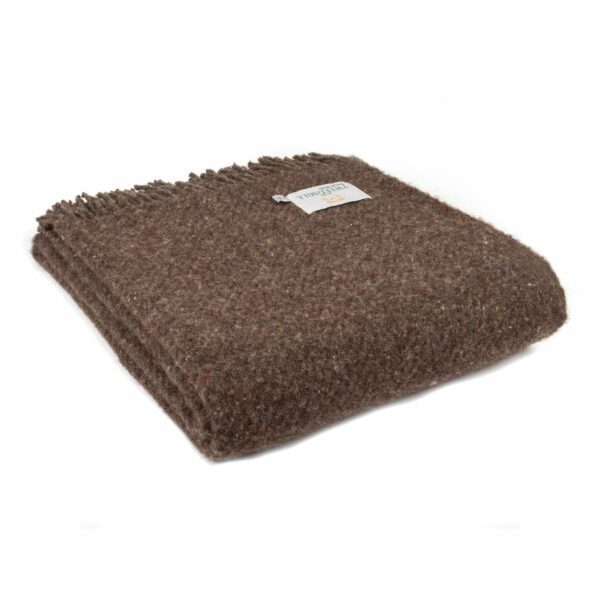 Diagonal Stripe Recycled Blanket Tweedmill Recycled Wool Blankets - Image 3