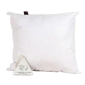 British Wool Cushion Pad Romney Marsh Wools Bedding