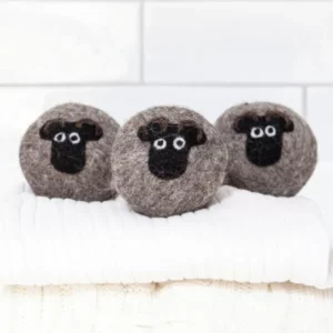Anti-Static Tumble Dryer Balls Little Beau Sheep Laundry Care