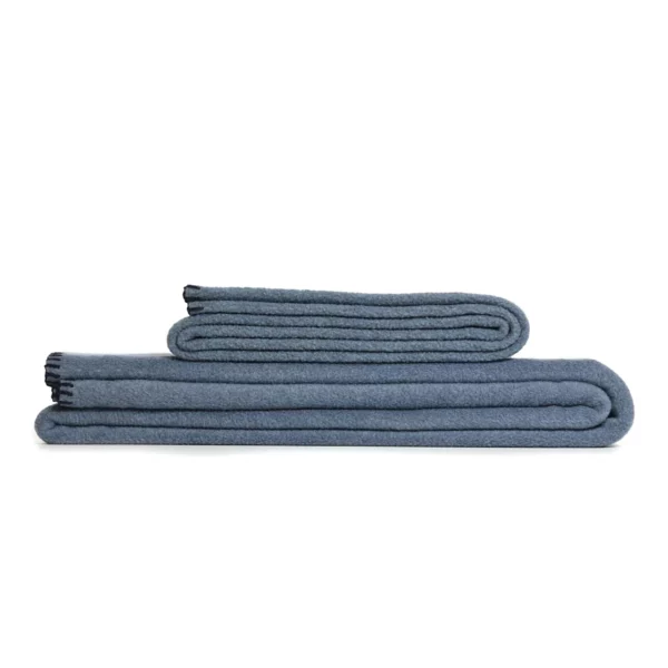 Blue Fleece Blanket Tweedmill Fleece Throw Blankets - Image 6