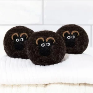 Reusable Wool Tumble Dryer Balls Little Beau Sheep Laundry Care