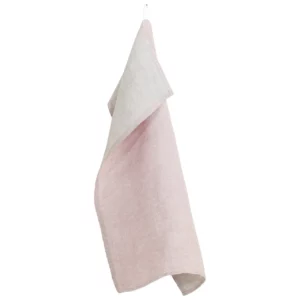 Pink Hand Towel Beige Towel Lapuan Kankurit Duo Kitchen Linen