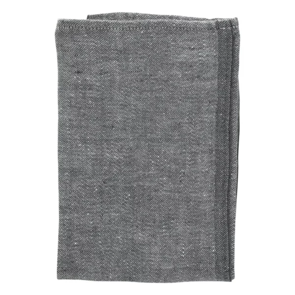 Black Napkin Usva Linen Napkins Serviettes Lapuan Kankurit Table Napkins