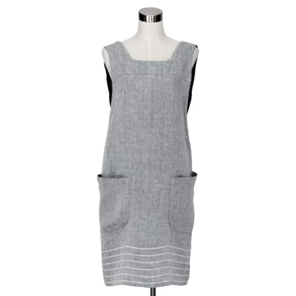 Cooking Apron Kaste Plain Aprons Lapuan Kankurit Linen Kitchen Aprons
