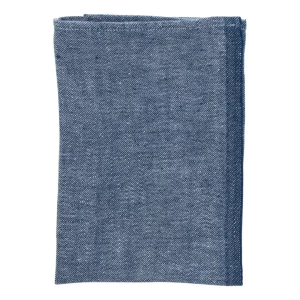 Navy Blue Napkin Usva Linen Napkins Lapuan Kankurit Table Napkins