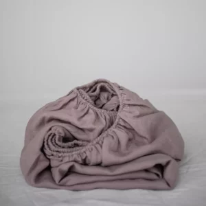 Brown Bed Sheet Fitted Sheet Single Sheet Amour Linen Bedsheets