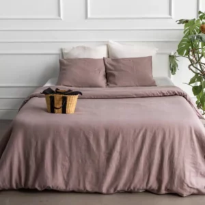 Brown Blanket Cover Double Duvet Cover Amour Linen Duvet Covers