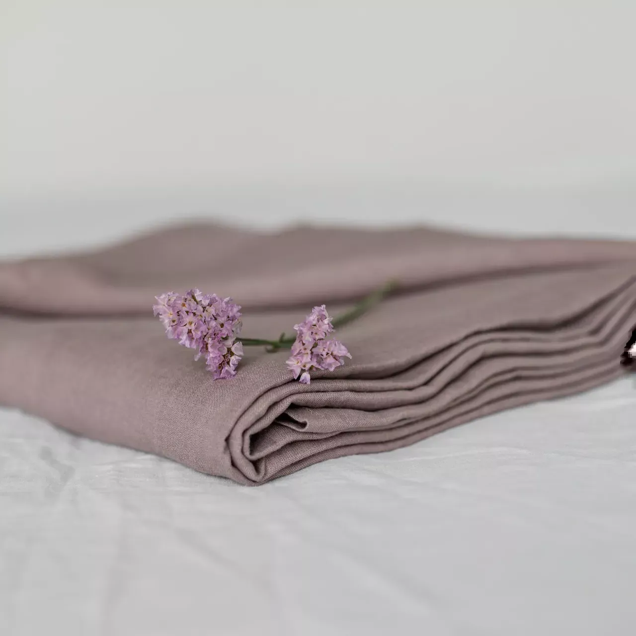 Brown Flat Sheet King Size Bed Sheet Amour Linen Bedsheets