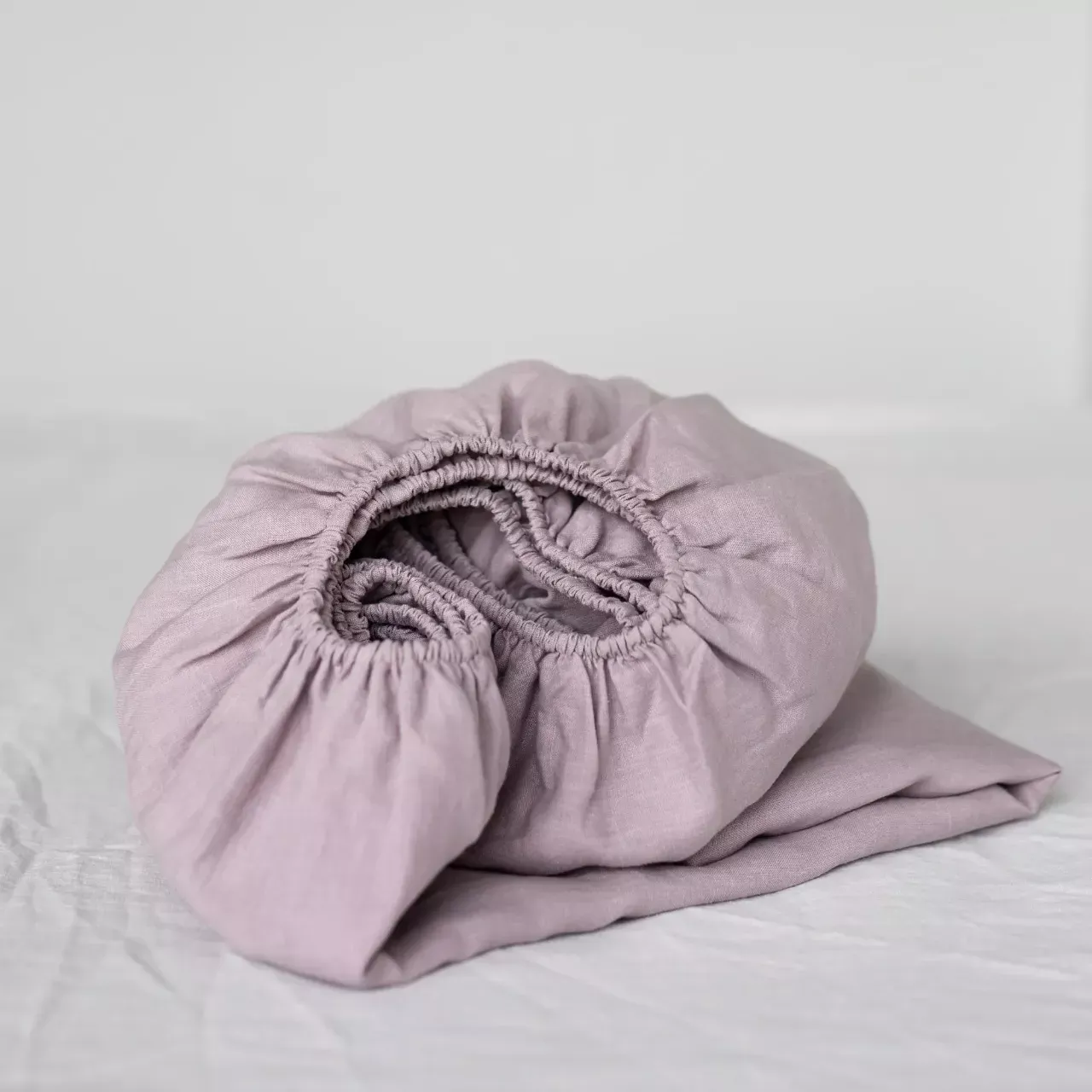 Pink Bed Sheet Fitted Sheet Single Sheet Amour Linen Bedsheets