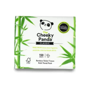 Bamboo Toilet Wipes Travel Toilet Tissues Pack Cheeky Panda Home Supplies