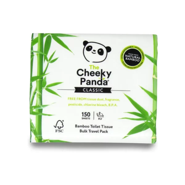 Bamboo Toilet Wipes Travel Toilet Tissues Pack Cheeky Panda Home Supplies