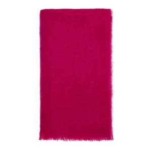 Pink Mohair Throw Blanket Bronte Moon Wool Blankets