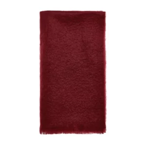 Red Mohair Throw Blanket Bronte Moon Wool Blankets